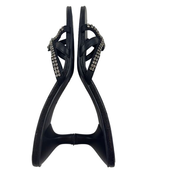 Kenneth Cole Reaction Vintage Y2K 90's Rhinestone Kitten Heels Women's Size 8.5 - Picture 6 of 9